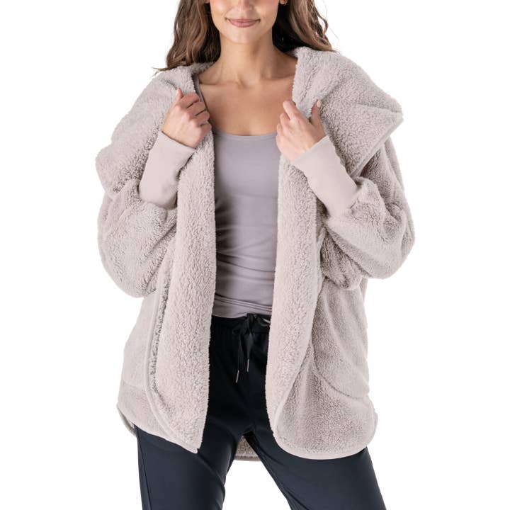 DM Merchandising - Wholesale Cardigan - Women's - Hello Mello Comfort Zone Packable Cardigan Open Stock2