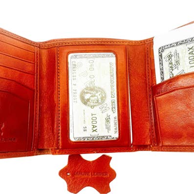 Brangio (Italy) Company Inc. - Wholesale Wallet - Men's - Classic Tinder Genuine Leather Wallet