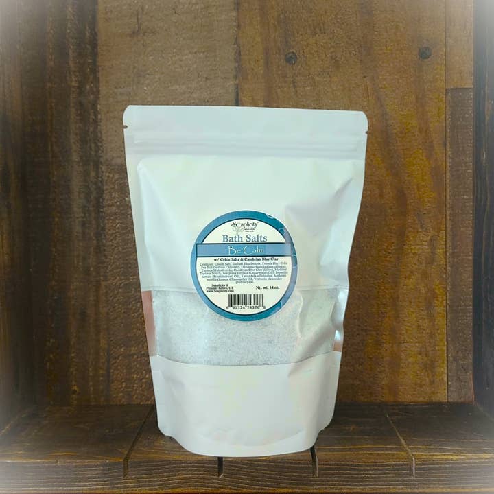 Be Calm Badsalt för wholesale av Soaplicity