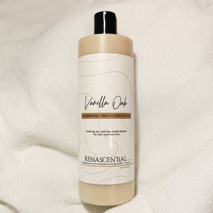 Vanilla Oak Body Wash for wholesale by Renascential