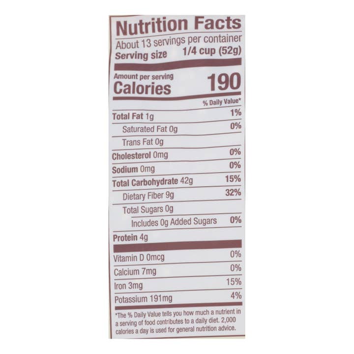 Everyday Supply Co - Wholesale Gluten-Free Flour - Bob's Red Mill - Sorghum Gluten Free - Case Of 4 - 24 Oz