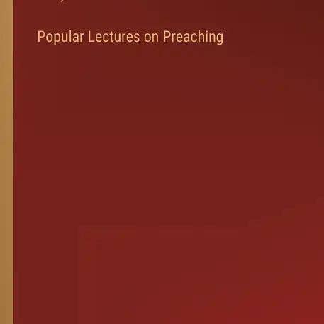 Books by splitShops - Wholesale Book - Adult - Popular Lectures on Preaching - Paperback