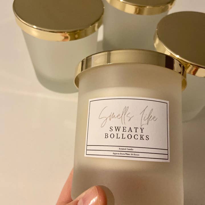 Smells Like Sweaty Bollocks Candle / Funny Candles / Funny Gifts/ Birthday Gifts for wholesale by Giftieness