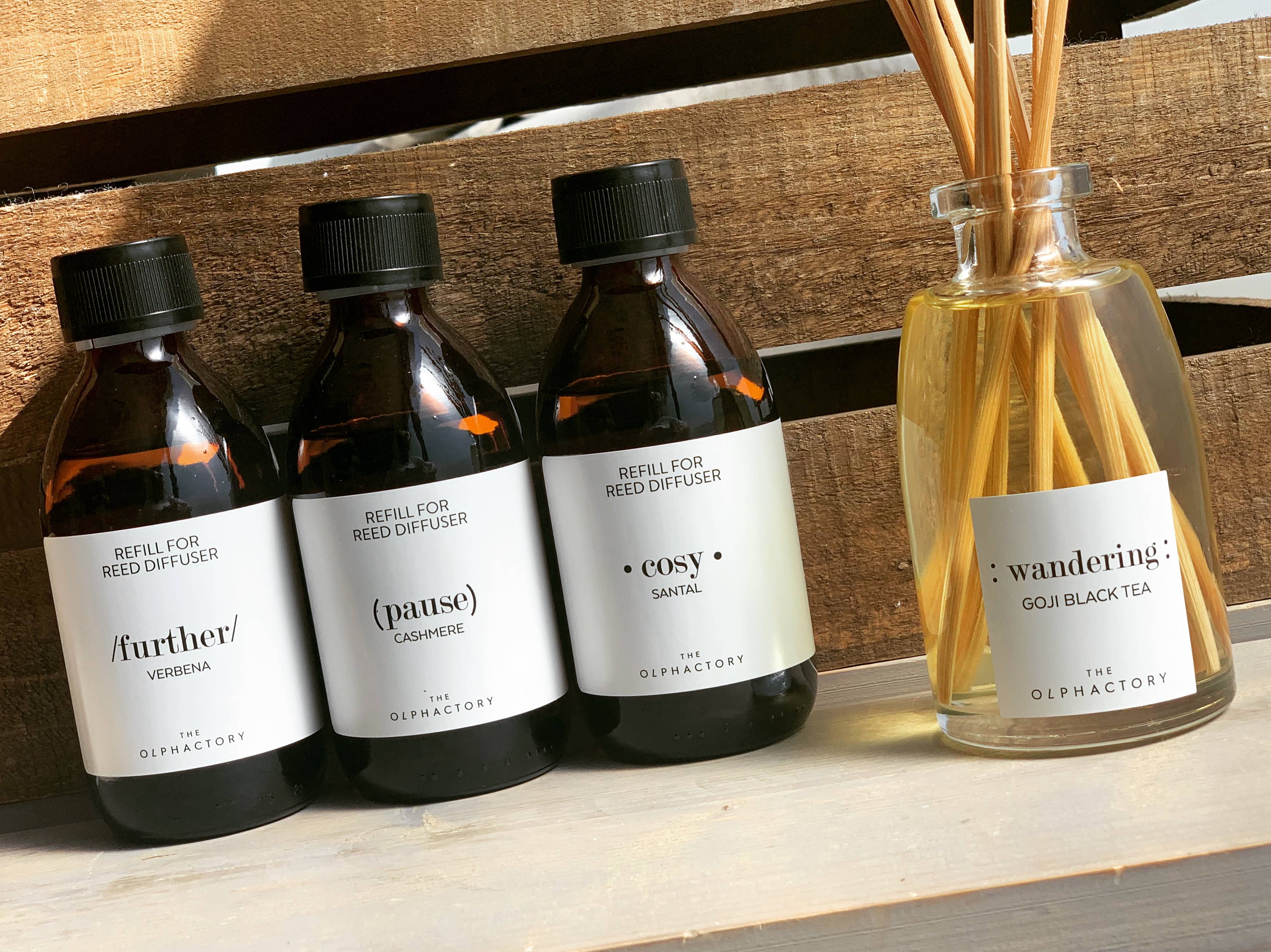 SEVENREEDS - Wholesale Reed Diffuser - THE OLPHACTORY MINT TEA & BASIL air freshener refill7