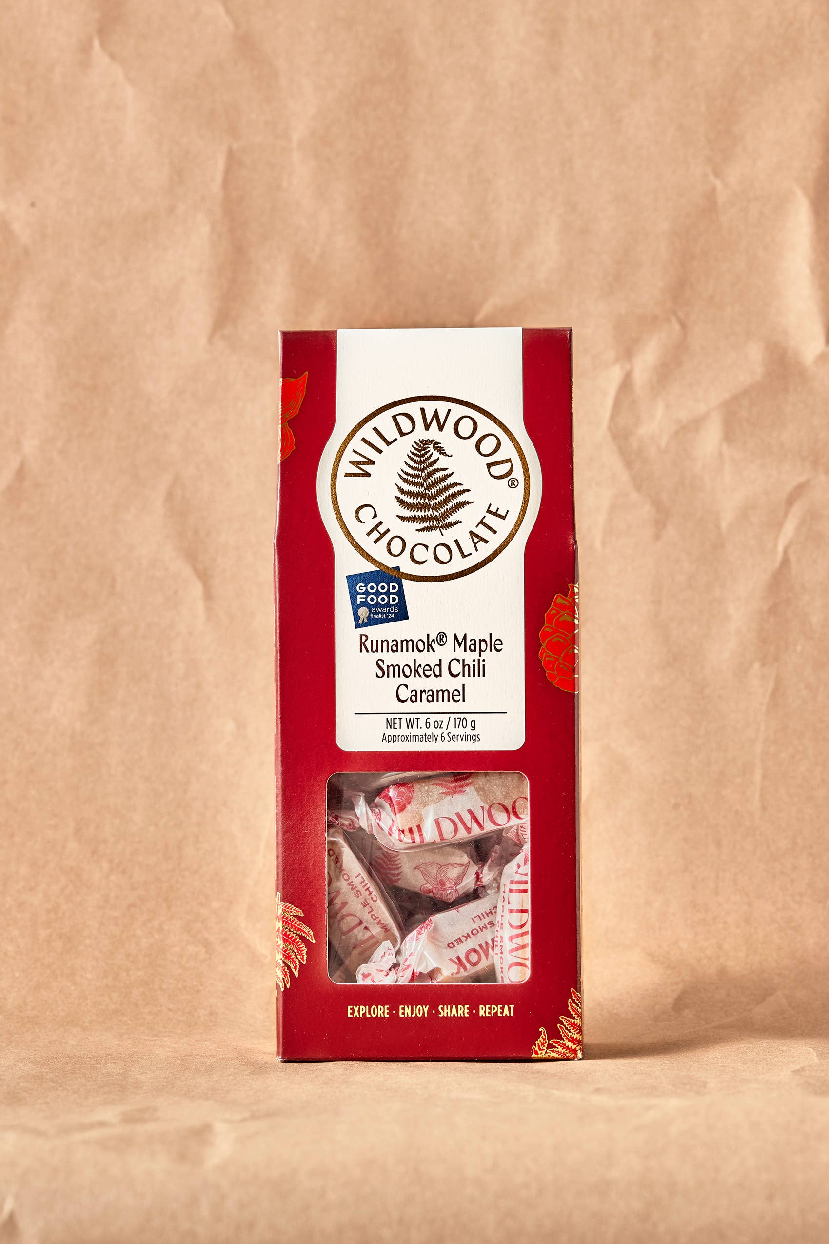 Wildwood Chocolate - Wholesale Caramel - Runamok Smoked Chili Caramel Box3