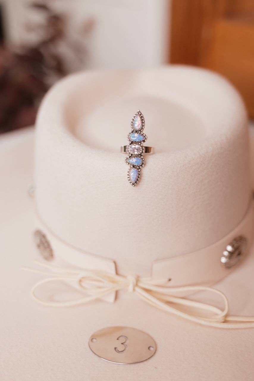 Krush Kandy - Wholesale Cocktail/Statement Ring - Kandy Opal Rings Bno. 41