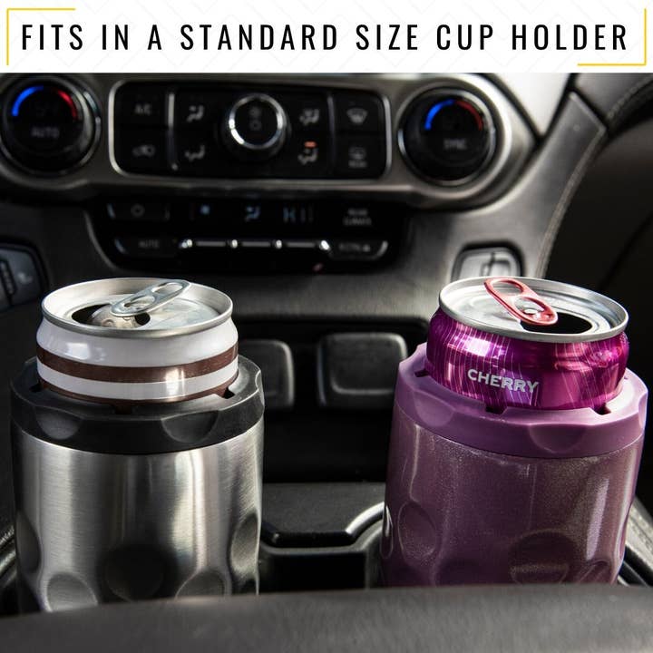 Hooch Hog - Venta al por mayor Fundas para recipientes de bebida - The Skinny Can Cooler [Purple Glitter6