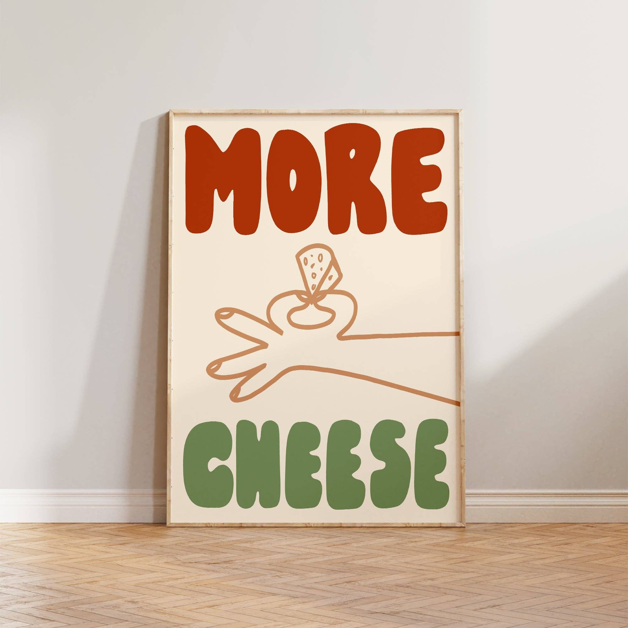 Lune Club - Wholesale Art Print - More Cheese Print