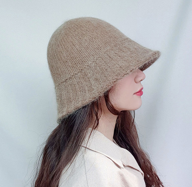 Comfortarians - Venta al por mayor Gorro estilo pescador - Mujer - Warm Angora FW Warm Soft - Gorro de pescador tejido para mujer3