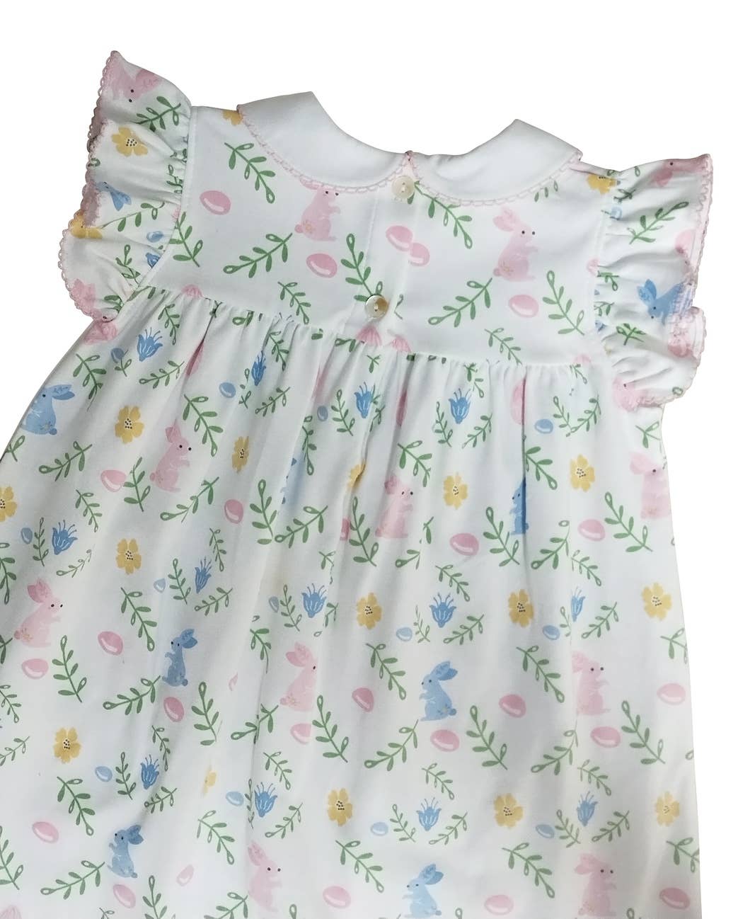 Marco and Lizzy - Vente Robe – enfant - Robe flottante de Pâques pour fille à motif floral avec lapins4