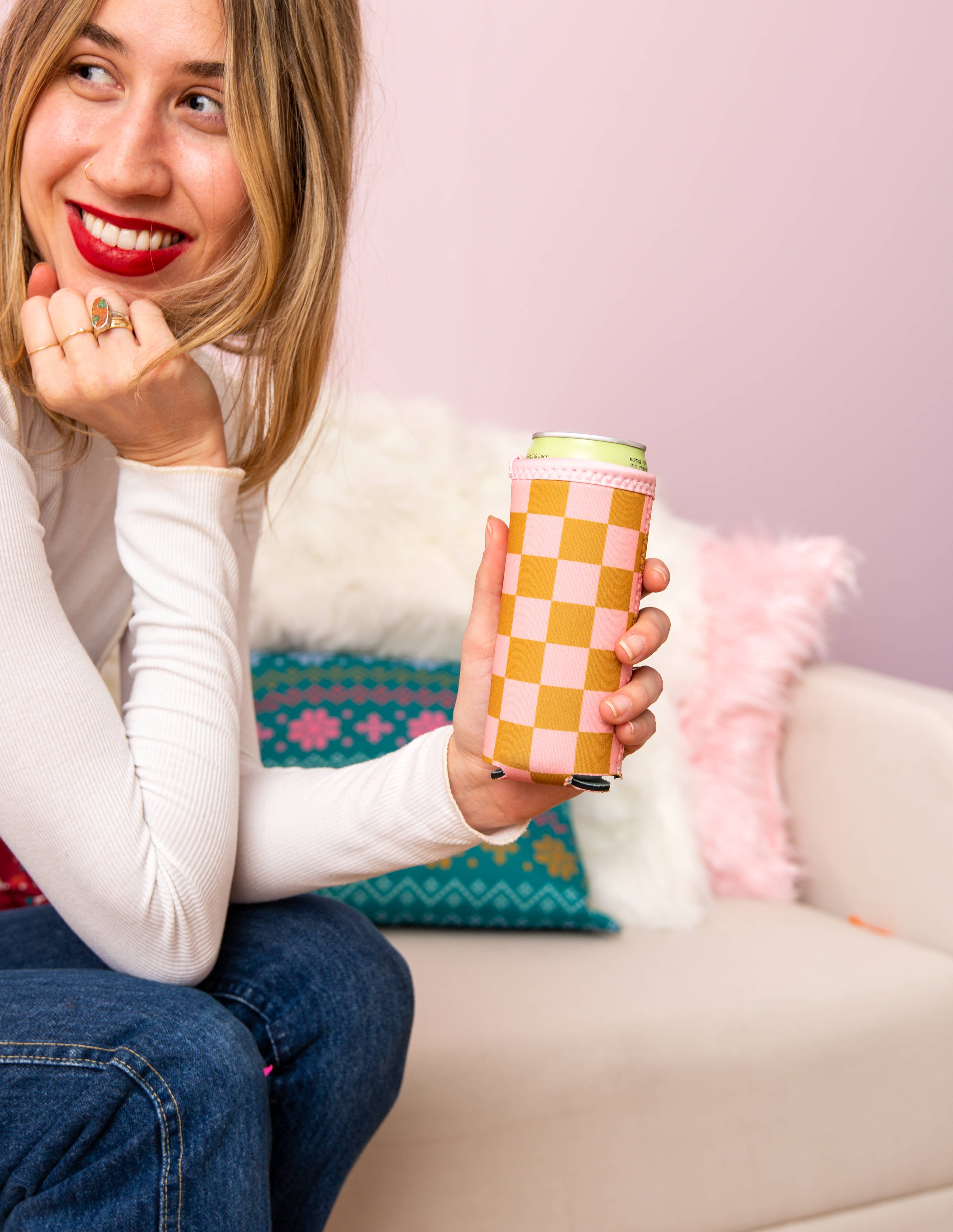 Talking Out of Turn – wholesale Drinkkramare – Holiday Reversibel Slim Can Kylare2