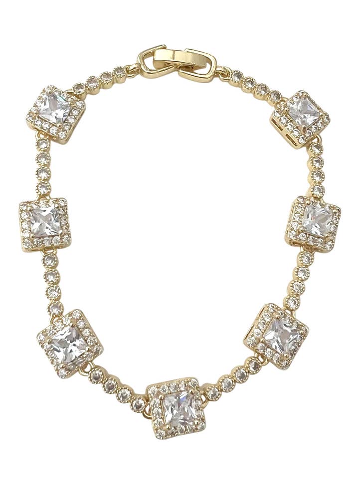 Dorothy CZ Bracelet for wholesale by Gemelli