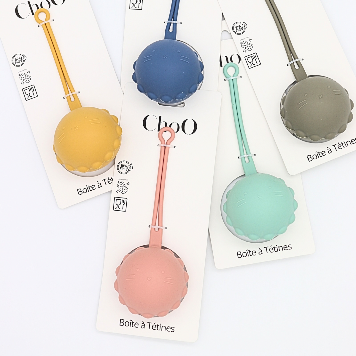 ChoO - Wholesale Pacifier - Baby - Lion Taupe Pacifier Box1