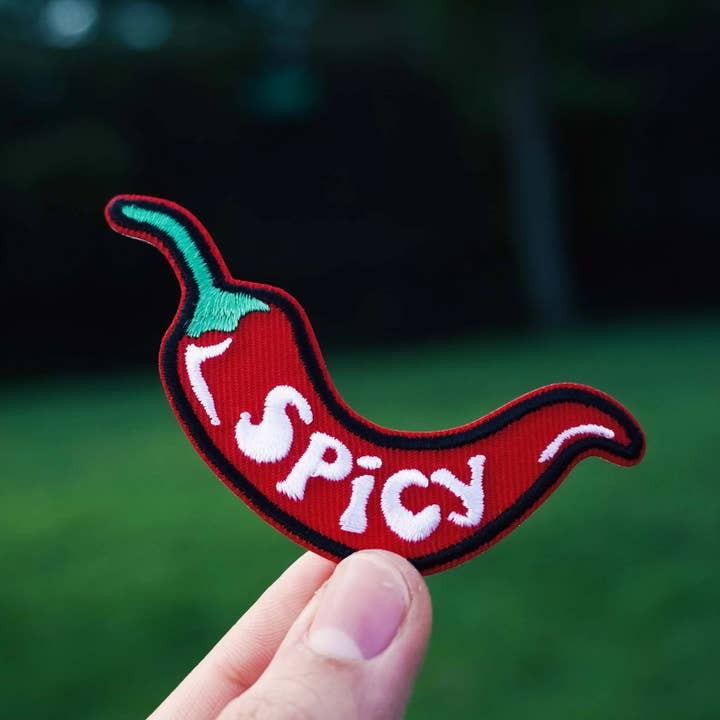 Kosmic Soul - Wholesale Patch - Spicy Pepper Patch | Pepper Embroidered Iron-On Patch | Tren