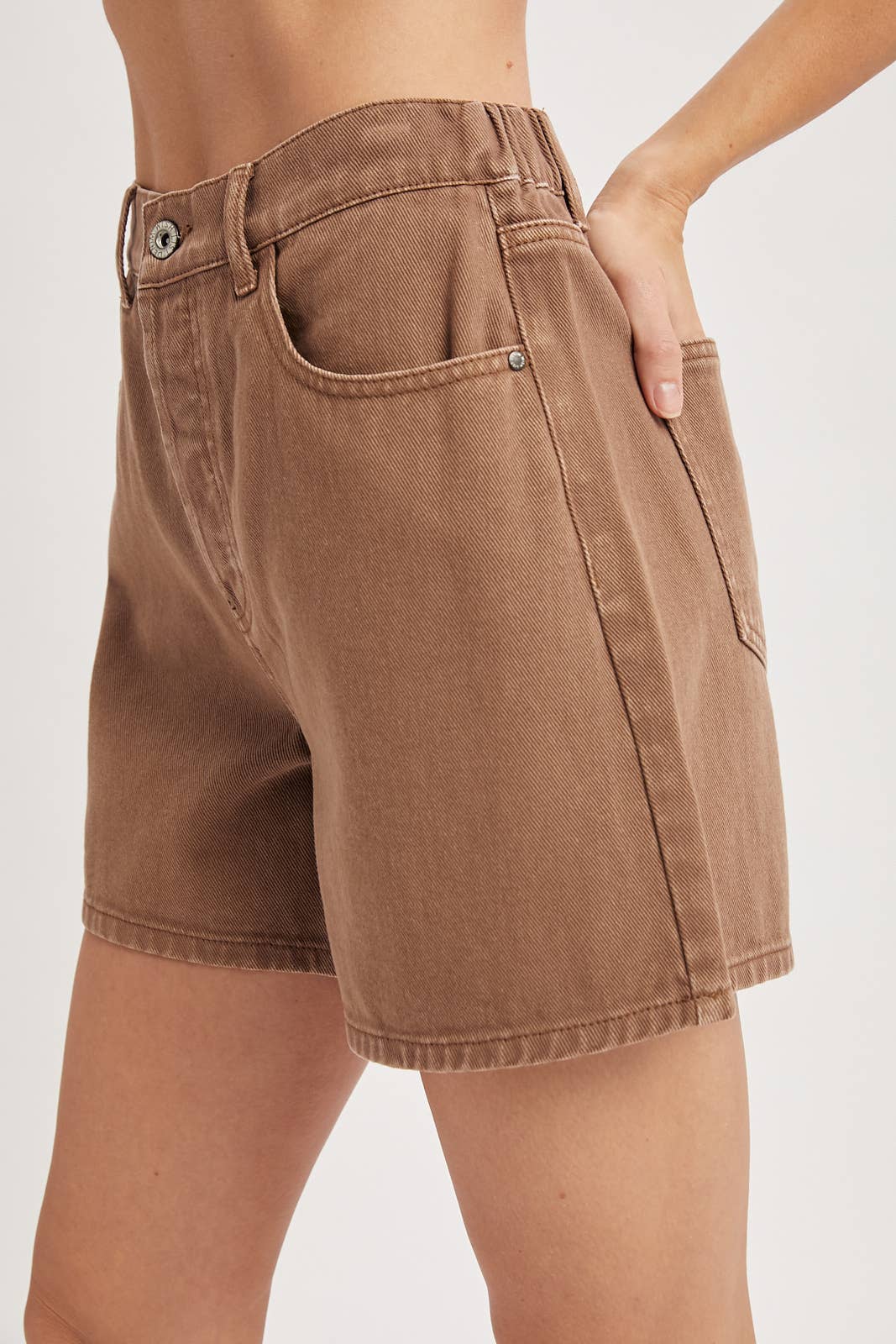 Wishlist Apparel - Wholesale Shorts - Women's - CLASSIC COTTON DENIM SHORTS / WL25-116365