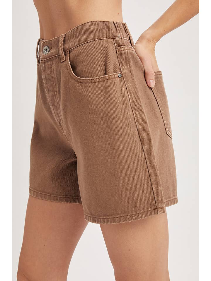 Wishlist Apparel - Wholesale Shorts - Women's - CLASSIC COTTON DENIM SHORTS / WL25-116365