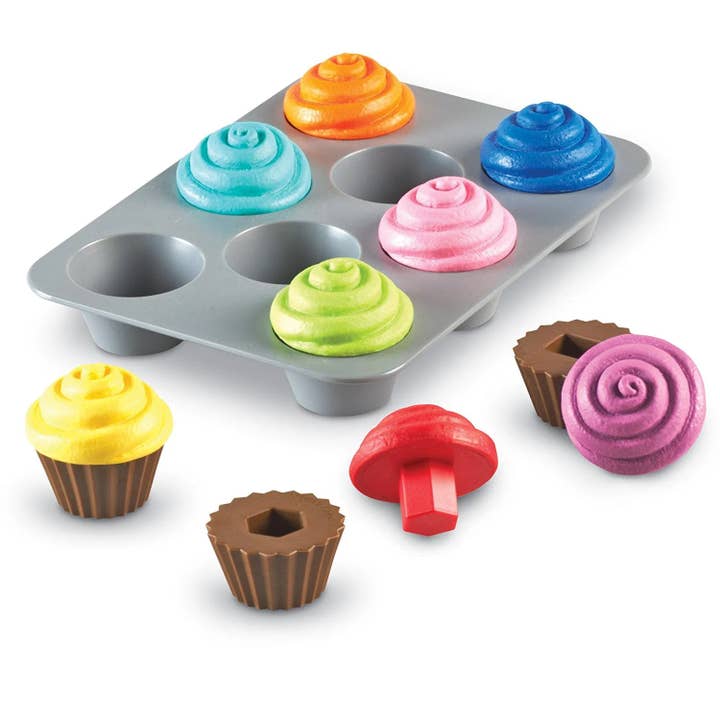 Learning Resources - Wholesale Toy Set - Kids - Smart Snacks® Shape Sorting Cupcakes
