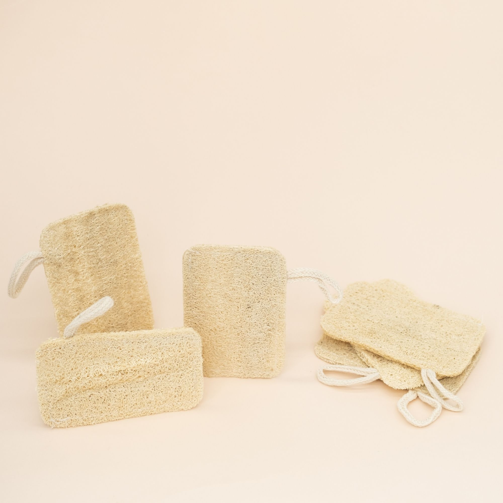 Oceansrespect 🌊🌍🌱 - Wholesale Bath Pouf/Sponge - Eco-Friendly Biodegradable Sponge Set2