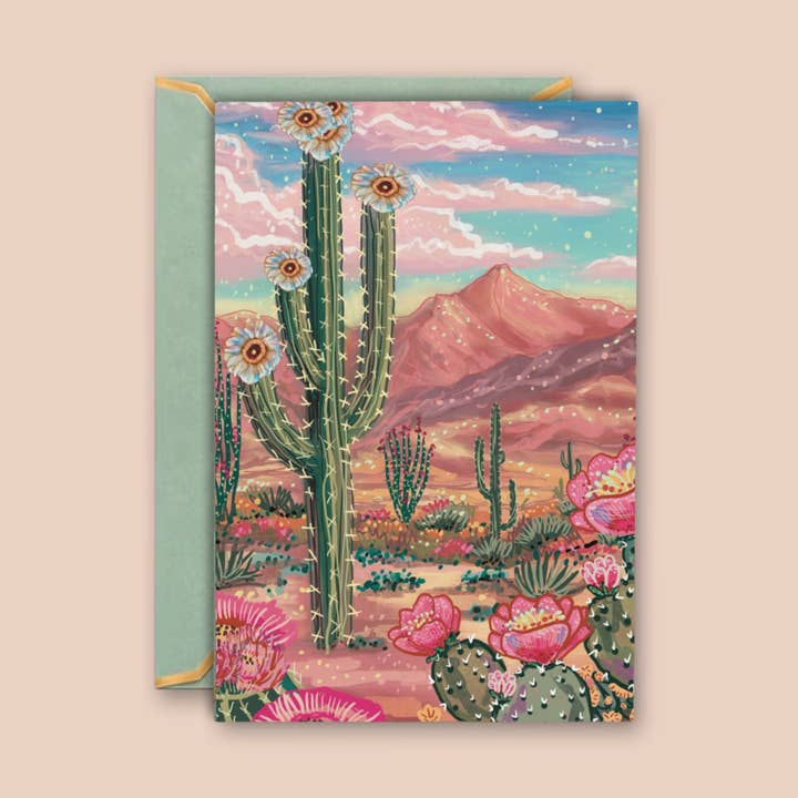 Desert Paradise - Greeting Card / Fine Art Print for wholesale by Heather Freitas