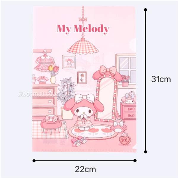 BCZShop - Wholesale Folders - SANRIO CHARACTERS FOLDER - MY MELODY ROOM1