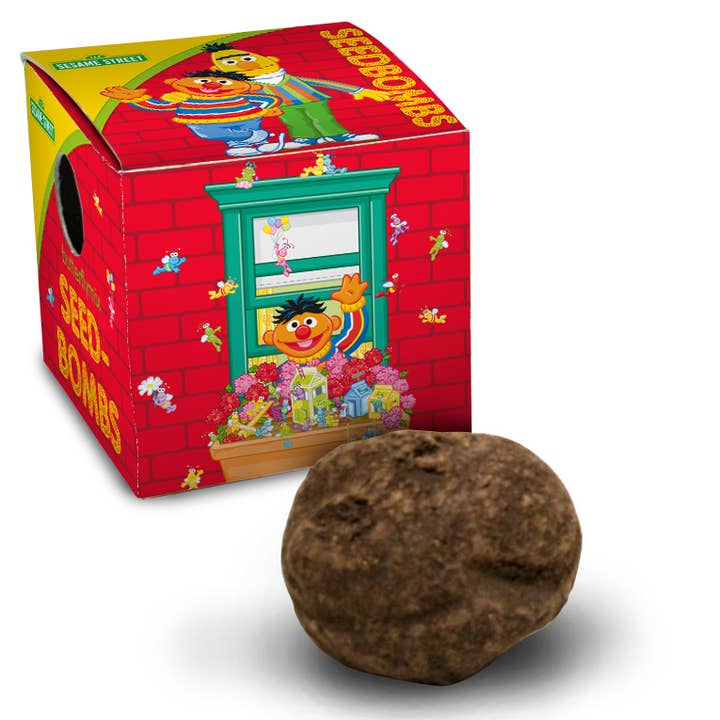 Bombes de graines Sesame Street - Ernie pour la vente par Philos Green Products