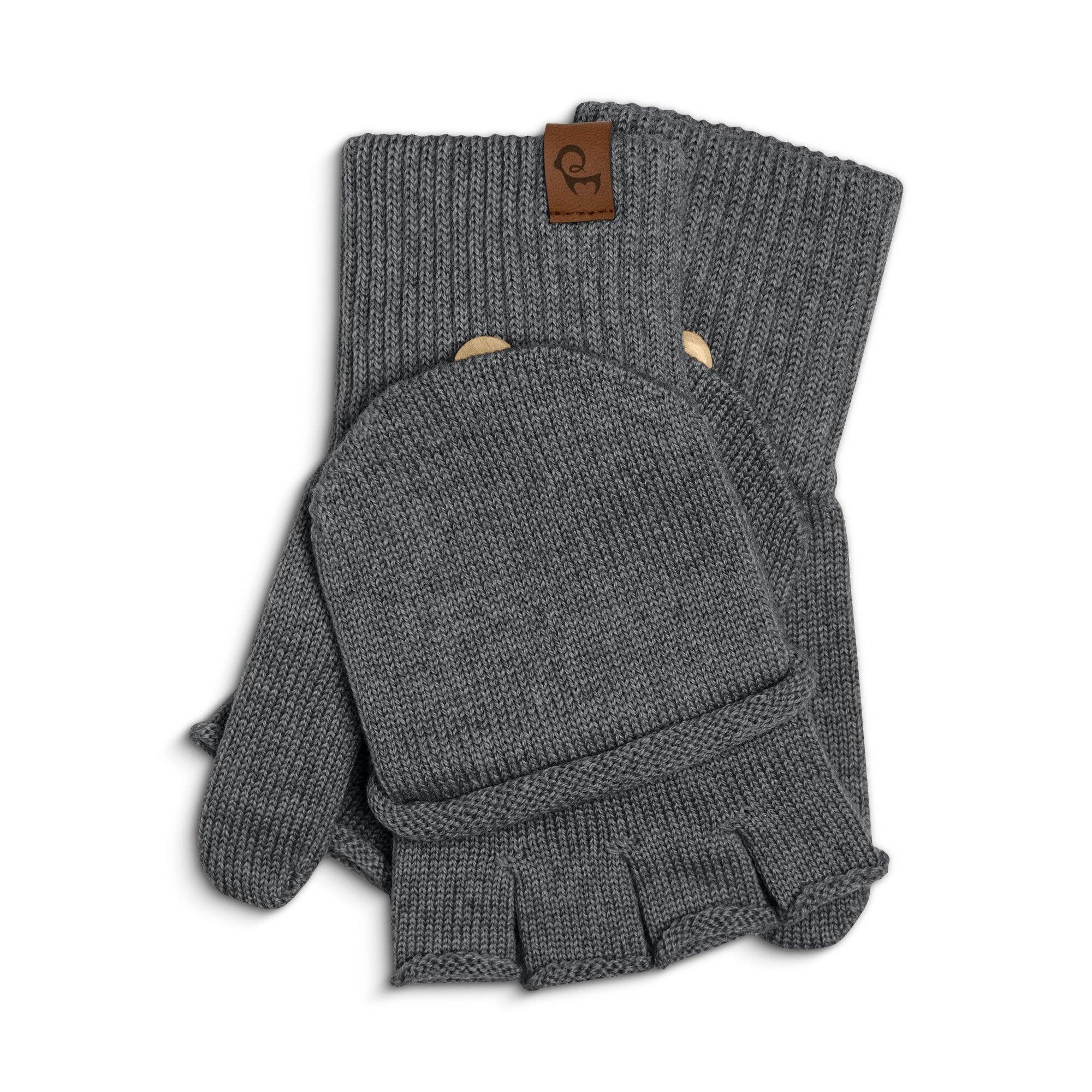 menique - Wholesale Gloves - Women's - Merino Wool Convertible Gloves For Women4