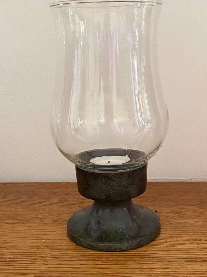 Brass Antique Treated - Candle Lantern Emma for wholesale by Micci´s House /MK-Trading