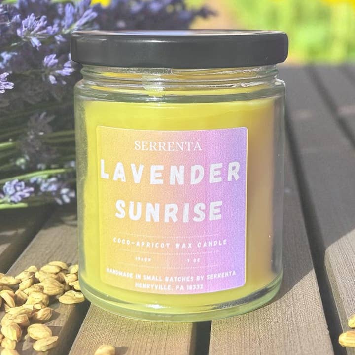 Vela Amanecer de Lavanda para venta al por mayor de Serrenta