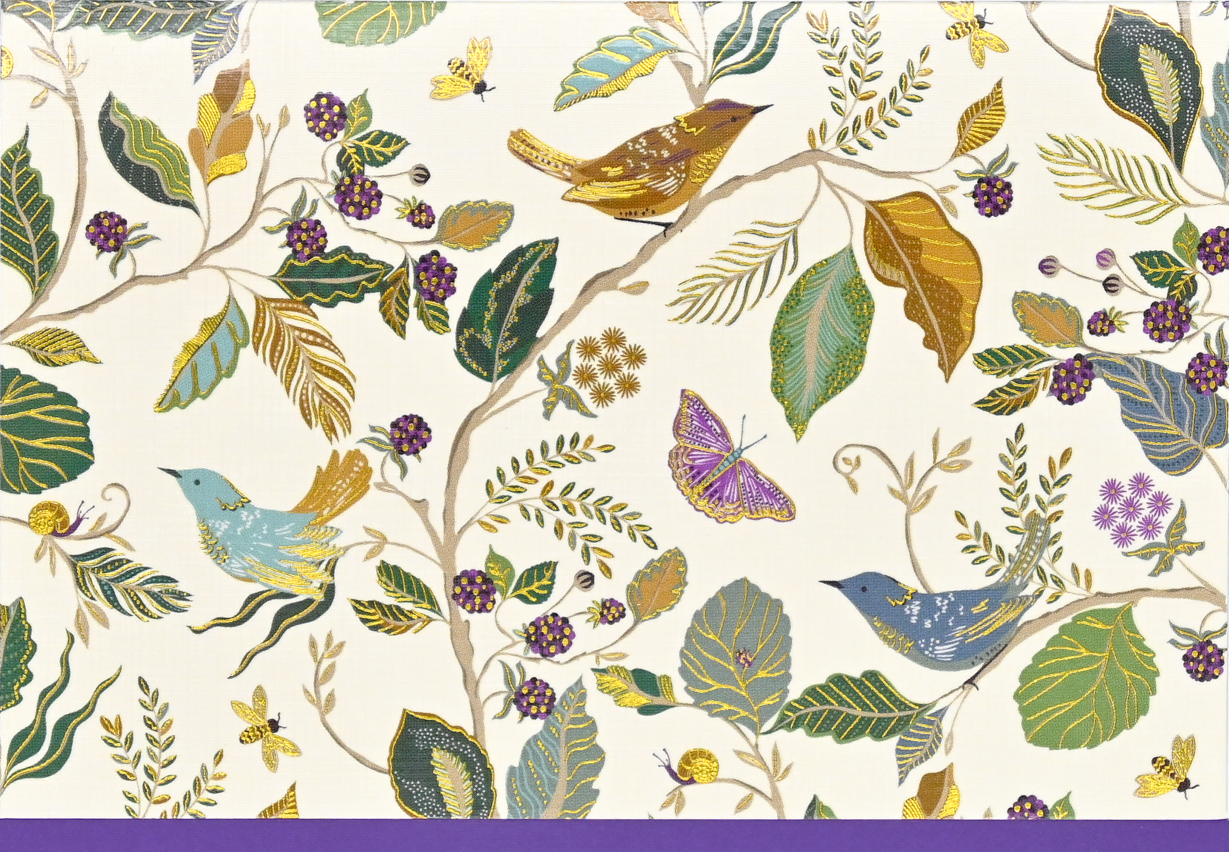 Peter Pauper Press - Wholesale Stationery/Notecard Set - Birds and Berries Note Cards0