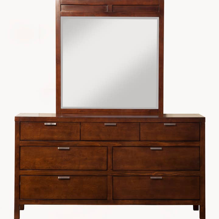 1592APB Commode moderne Espresso à 7 tiroirs pour la vente par IDEAZ International LLC