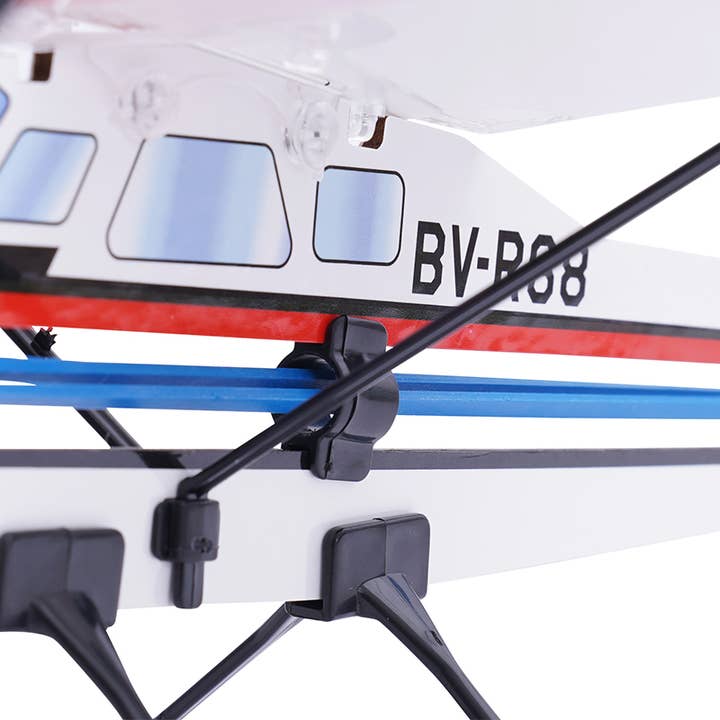 PlaySTEM - Wholesale Toy Plane - Kids - DHC-2 Beaver - Classic Series, Rubber Band Airplane Science