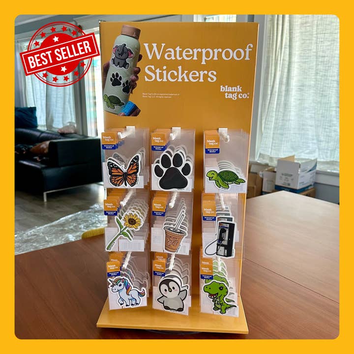 Autocollants Imperméables Blank Tag Co® - Lot Meilleures Ventes pour la vente par Blank Tag Co. - Waterproof Stickers