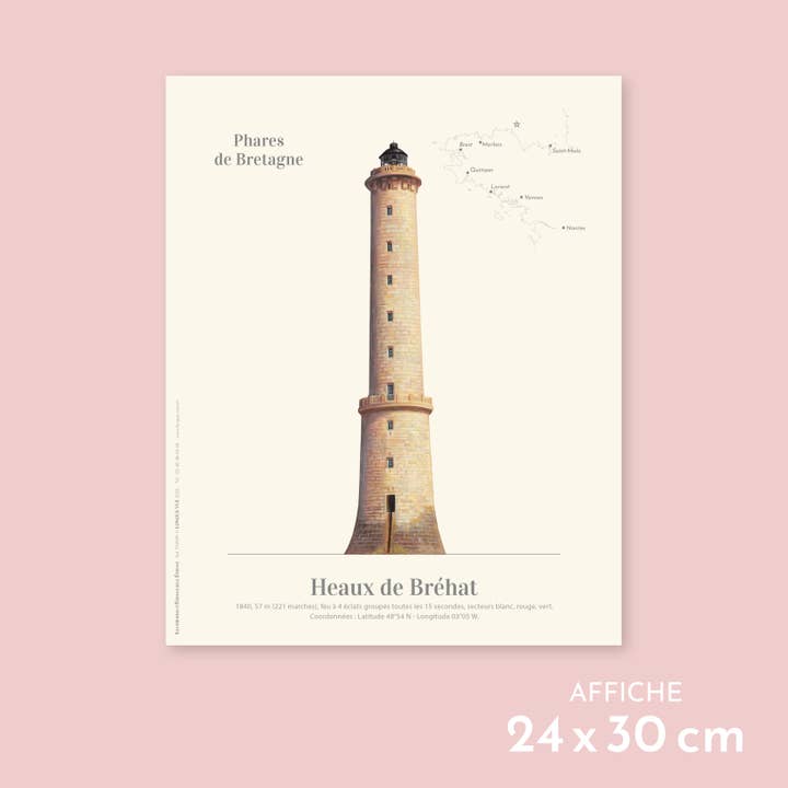 Heaux de Bréhat - Poster for wholesale by Longue-vue