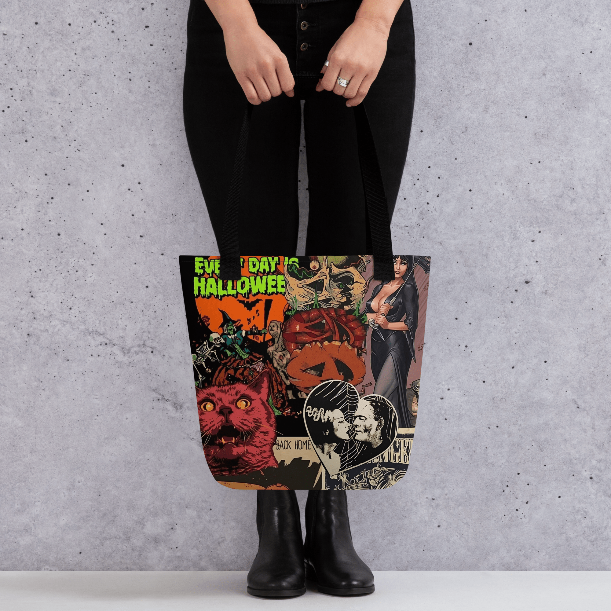 Goth Cloth Co. - Wholesale Tote Bag - Women's - Halloween Horrors Tote Bag4