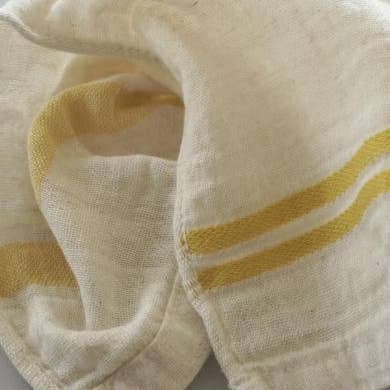 "Japacolle" Japan Collections - Wholesale Hand Towel - AXCIS Natural linen handtowel