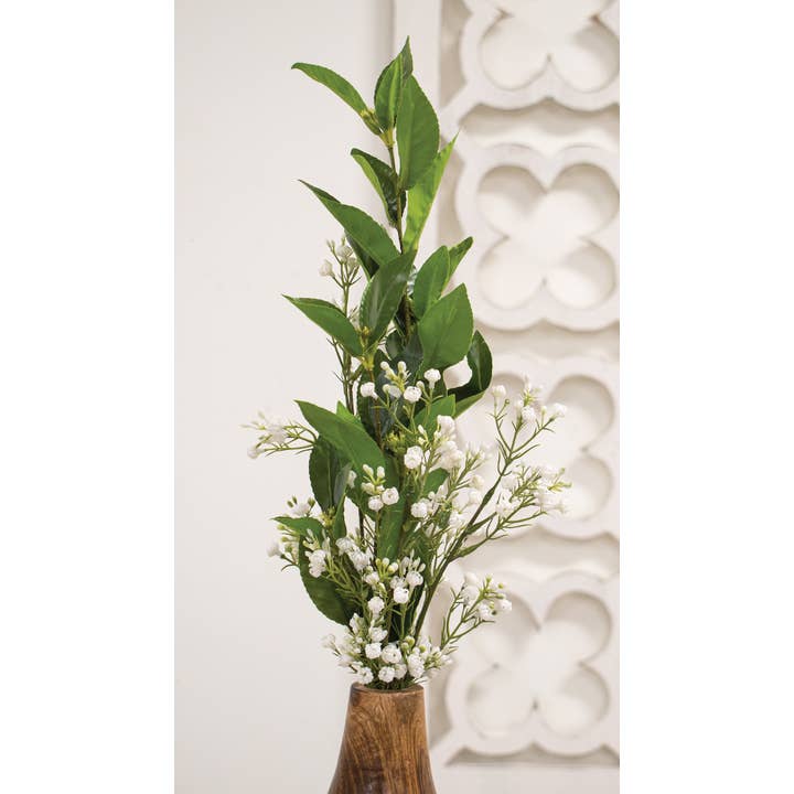 Saybrook Lane - Wholesale Artificial Flowers - Wispy Baby's Breath Spray - 25.5"H