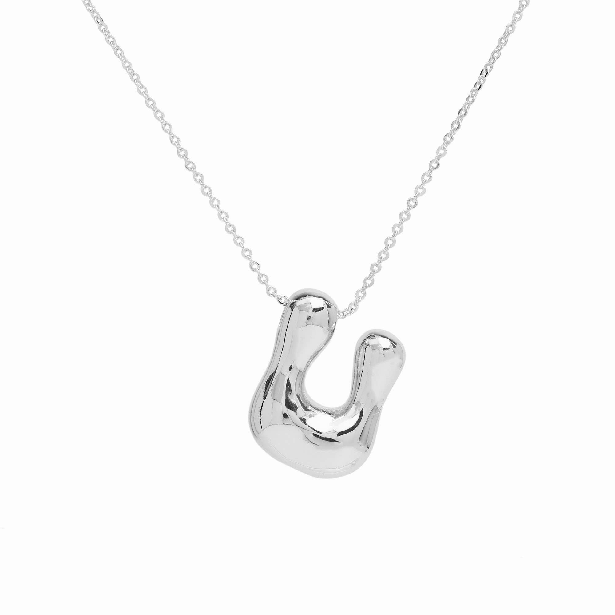 Savvy Bling – wholesale Pendant/charm necklace – Initial Waterdrop 18K Gold Necklace27