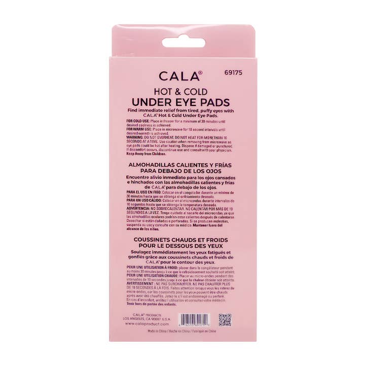 PINEAPPLE Beauty - Wholesale Eye treatment mask - CALA 69175 Hot & Cold 2 Pairs Under Eye Pads Set - 6set2