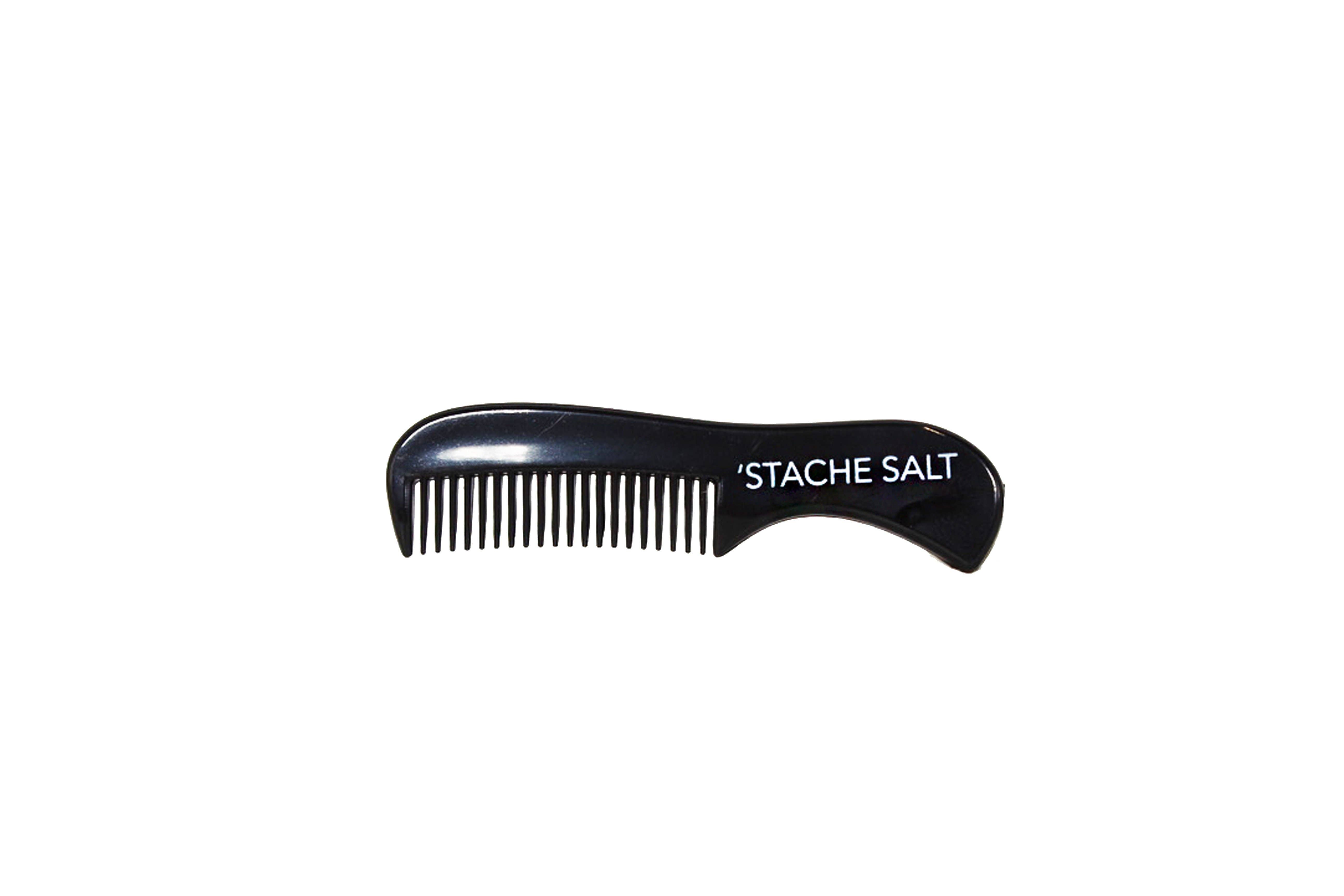 'Stache Salt - Wholesale Hair Brush/Comb - Mini Moustache Comb