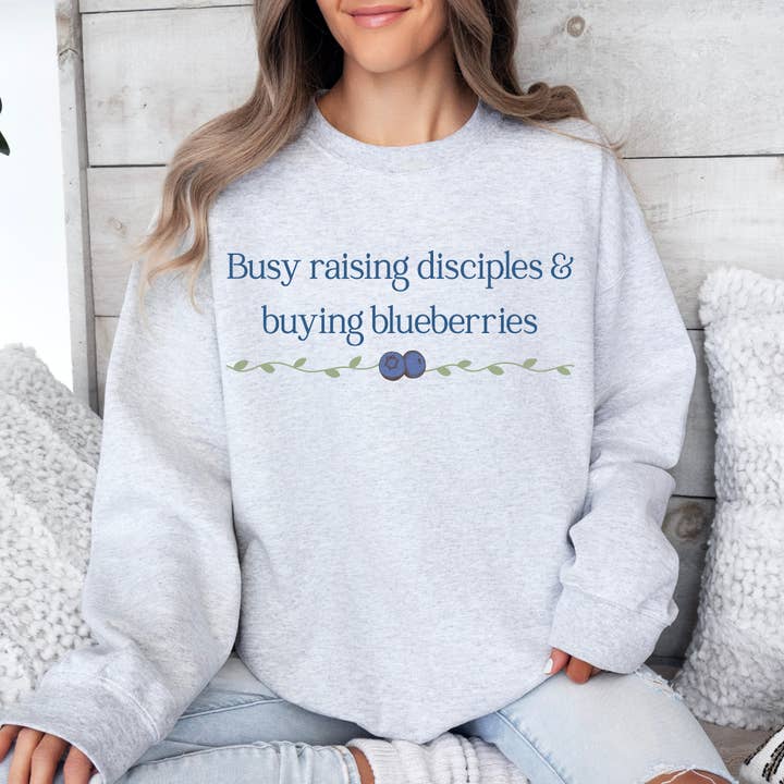 Ashley DeHerrera The Motherload of Tee's - Wholesale Screen Printed T-Shirt - Women's - Disciples and Blueberries1