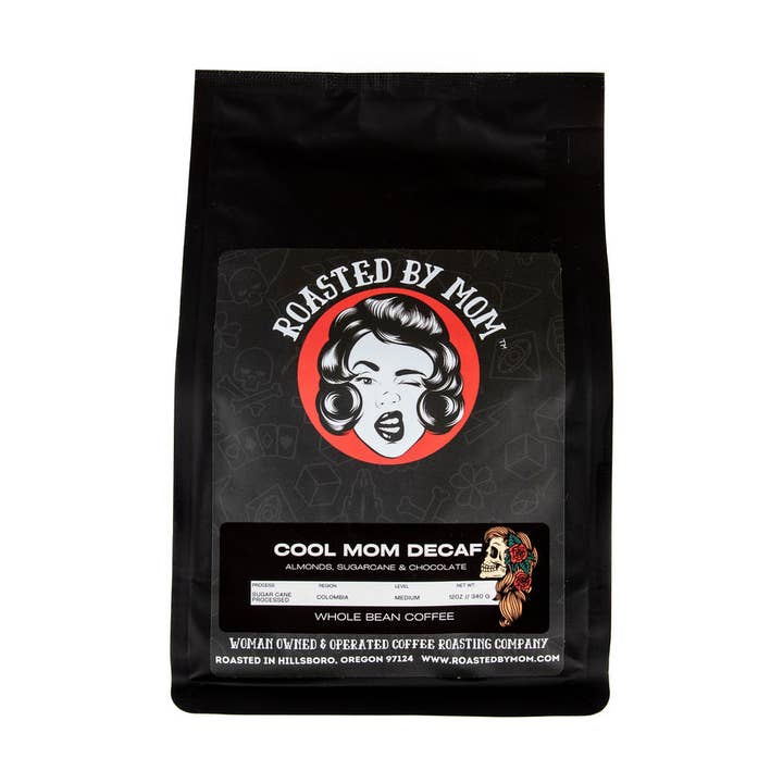 Cool Mom Sugarcane Process Decaf for wholesale by Roasted By Mom Coffee
