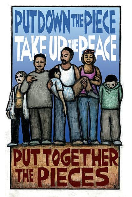 Ricardo Levins Morales Art Studio - Wholesale Poster - Empowering Youth 6-Poster Pack5