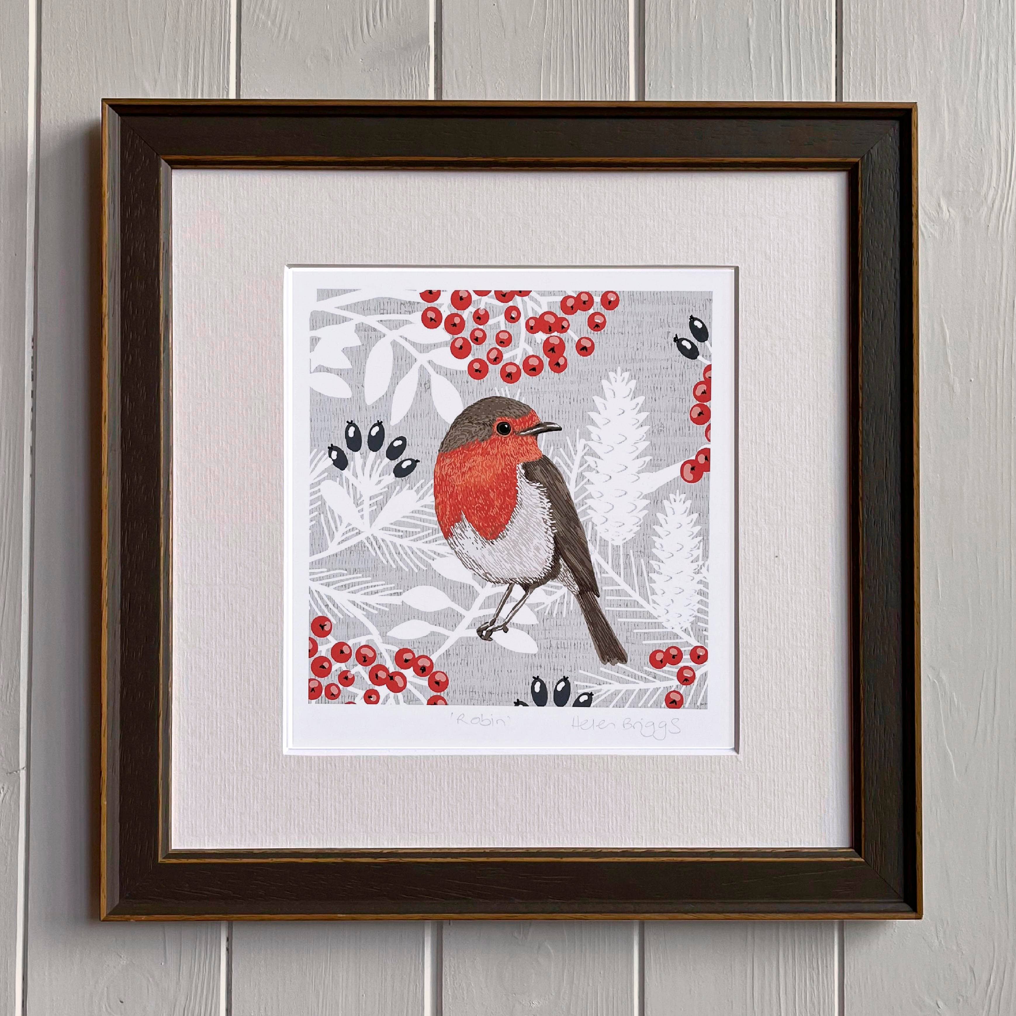 Helen Briggs Design - Vente Affiche d'art - Impression d'art Robin2