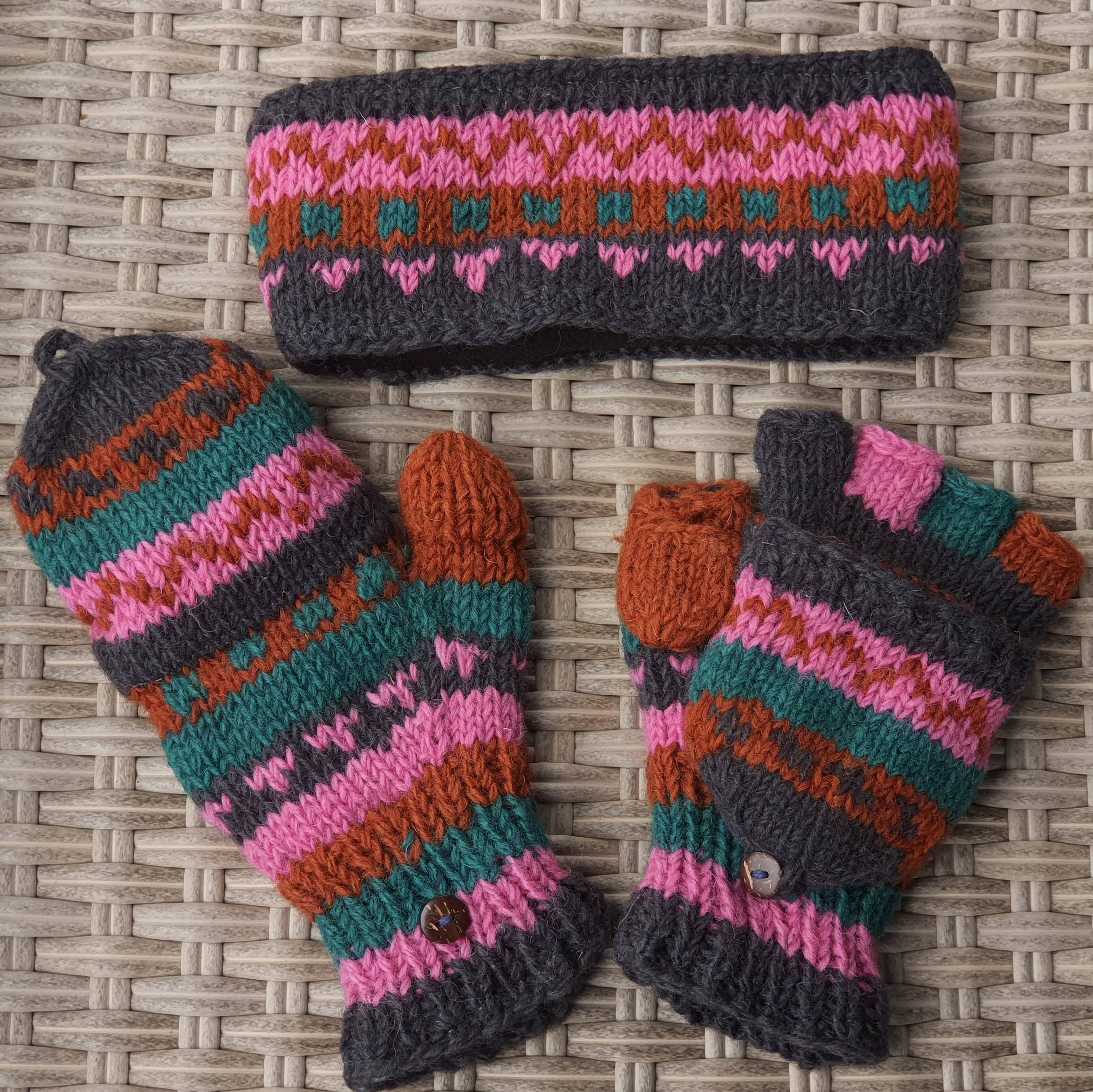 Cool Trade Winds – wholesale Mittens – Women's – Autumn Foldover Mitten / Gloves3