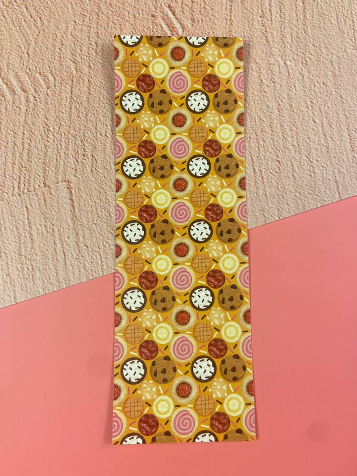 Trendy Cookies Crumbl Inspired Chocolate Chip Bookmark for wholesale by Made Line Designs