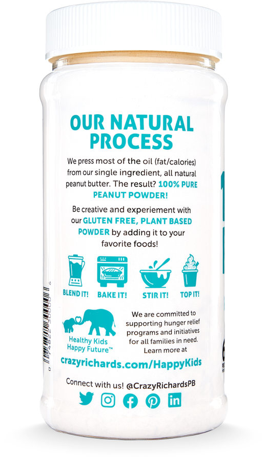 Crazy Richard's - Wholesale Protein/Superfood Powder - Pure Natural Peanut Powder1