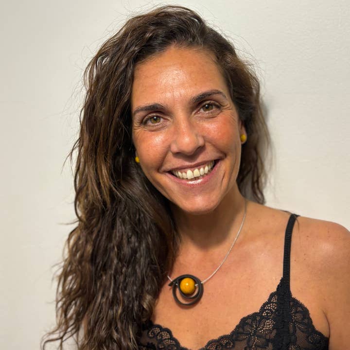 Murano Glass Pearl Set SPIRA · Jolly Venezia × Caomka · Color: Venetian Amber for wholesale by CAOMKA