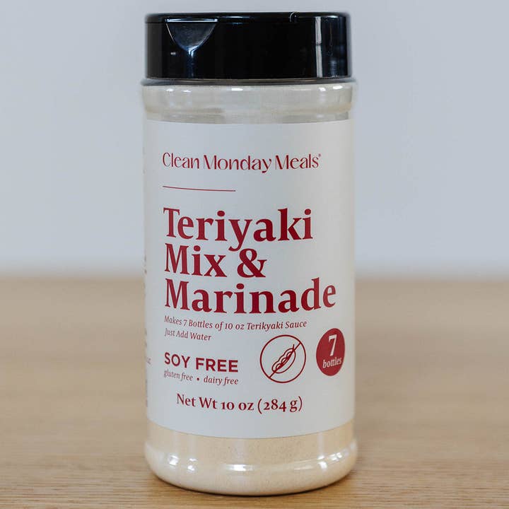 SOY FREE - Teriyaki Mix & Marinade for wholesale by Clean Monday Meals