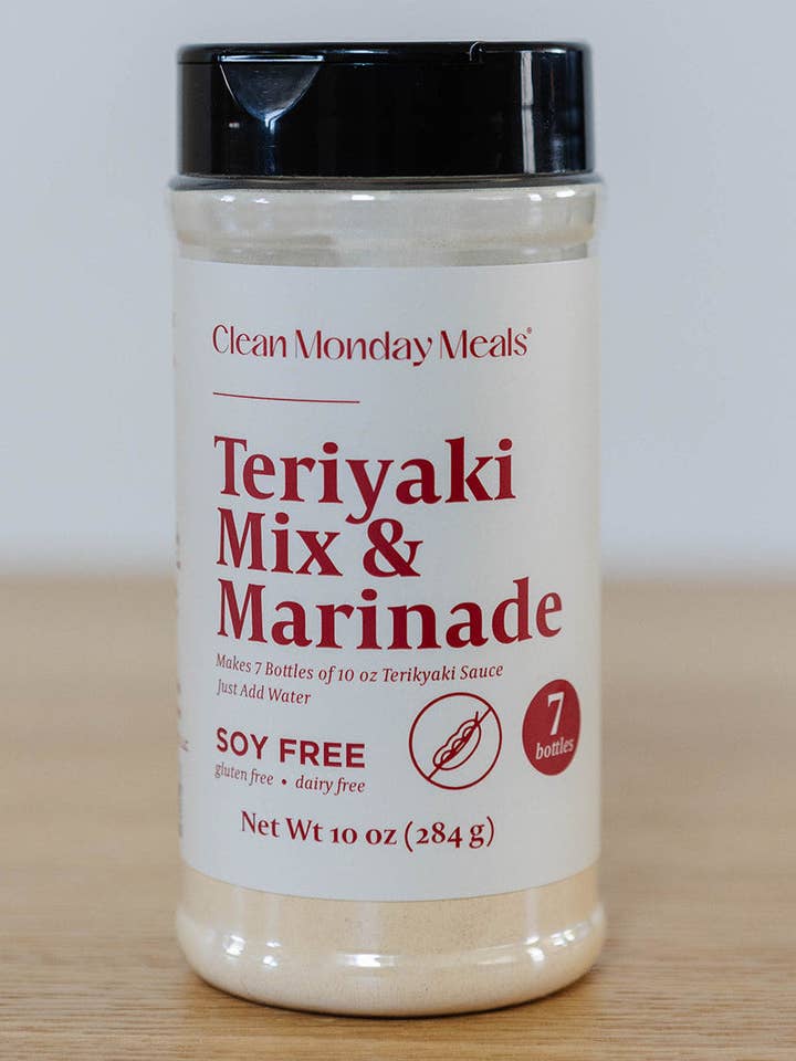 SANS SOJA - Mélange teriyaki et marinade pour la vente par Clean Monday Meals
