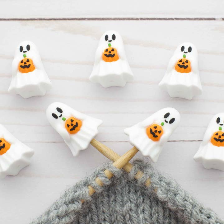 Fox & Pine Stitches - Wholesale Knitting/Crochet Supplies - Spooky Ghost | Stitch Stoppers Knitting Notions